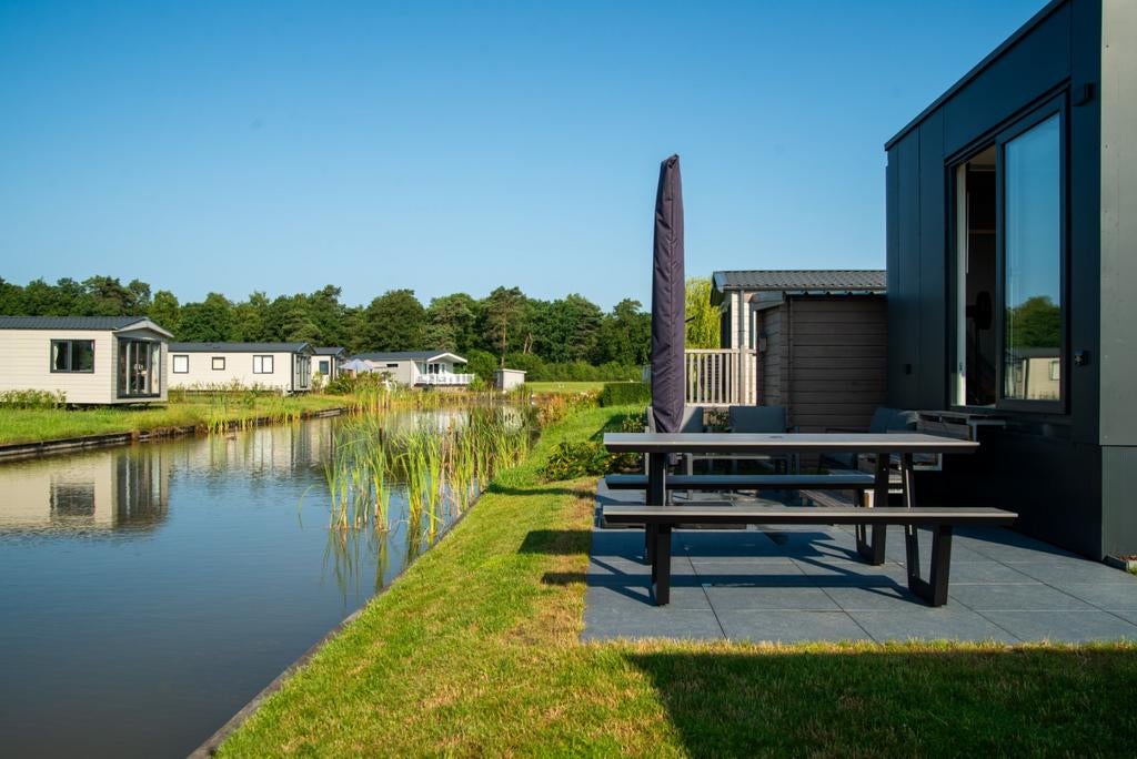 Luxe vakantiewoning Merksplas rustig gelegen aan het water, Tv, 2 slaapkamers, Antwerpen of Vlaanderen, Recreatiepark
