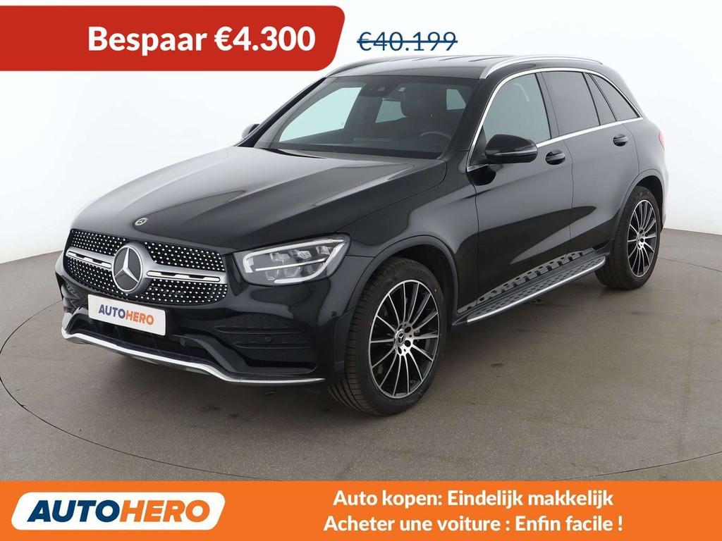 Mercedes-Benz GLC 200 GLC 200 Mild-Hybrid 4Matic AMG Line, Automaat, 1800 kg, Gebruikt, Zwart