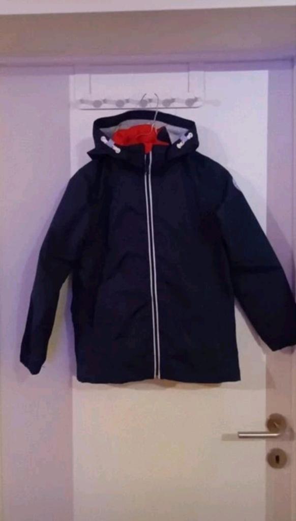 Anorak imperméable bleu marine H&M - 9-10ans, Enfants & Bébés, Vêtements enfant | Taille 140, Garçon, Enlèvement ou Envoi, Pull ou Veste