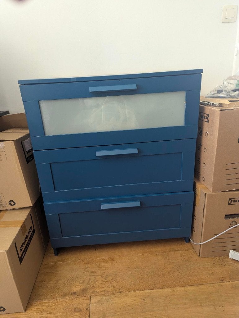 Commode Ikea, Maison & Meubles, Armoires | Commodes, 3 ou 4 tiroirs, 25 à 50 cm, Moins de 100 cm, Brimmes ikea