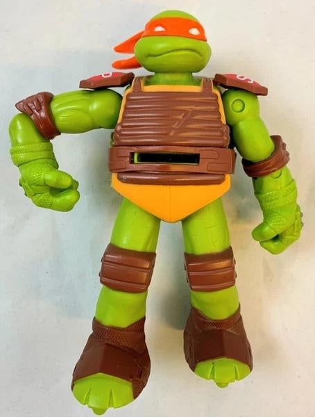 Figurine Michelangelo Nickelodeon de TMNT Flinger, Envoi, Comme neuf
