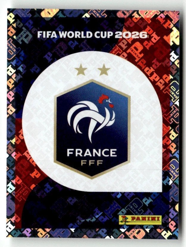 Panini 2026 Frankrijk FRA 1, Ophalen of Verzenden