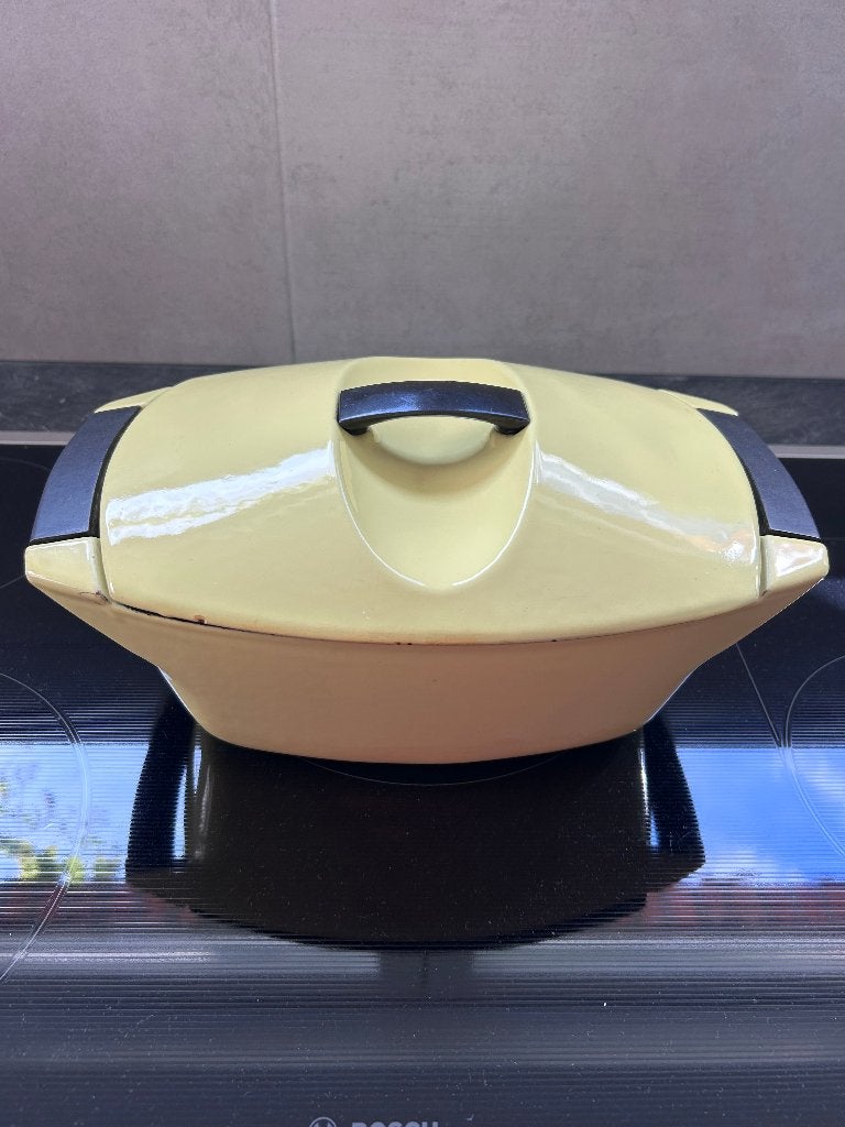 Casserole LE CREUSET Raymond Loewy La Coquelle, Enlèvement ou Envoi, Le Creuset, Casserole, Fonte