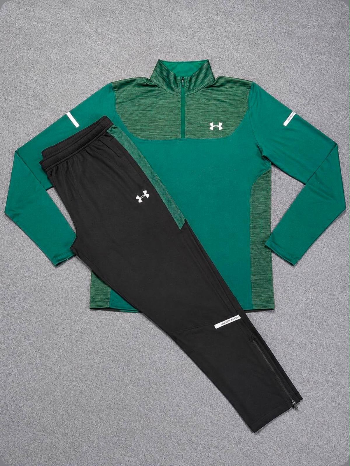 nieuwe Under Armour trainingspakken (half-zip top + broek), Kleding | Heren, Ophalen of Verzenden, Nieuw, Zwart, Racketsport