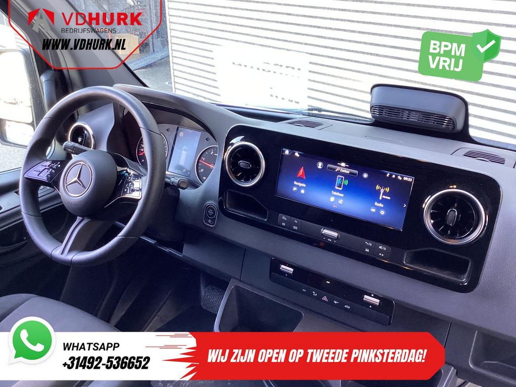 Mercedes-Benz Sprinter 317 CDI Aut. L2H2 3.5t Trekverm./ LED, Auto's, Bestelwagens en Lichte vracht, Automaat, Zwart, Mercedes-Benz