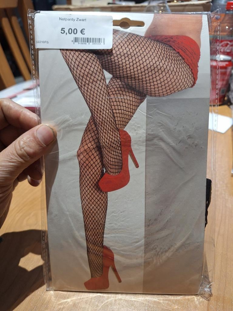Netpanty zwart,one size, Boland, Zwart, Nieuw, Overige maten