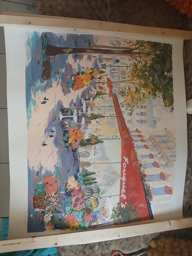 Litho's genummerd en gestempeld, foto1 PIECE PROVENENCE 7/10, Ophalen
