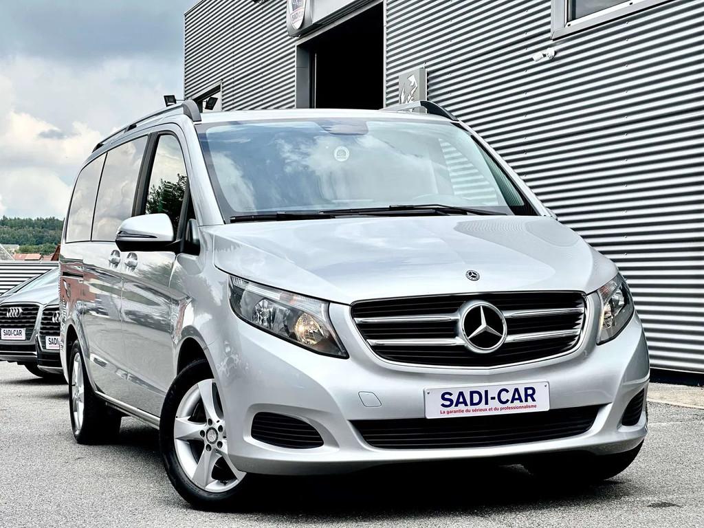 Mercedes-Benz V-Class 220 d 163cv LONG - 5PL - DOUBLE CABINE, Auto's, Automaat, Stof, Gebruikt, 4 cilinders
