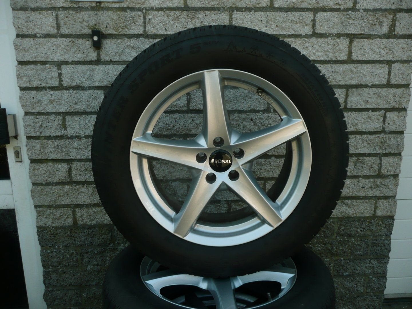 Volvo 18" SUV M+S 5x108 ET45 Aluminium Sport. 235/60/R18, -, -, -, Enlèvement ou Envoi