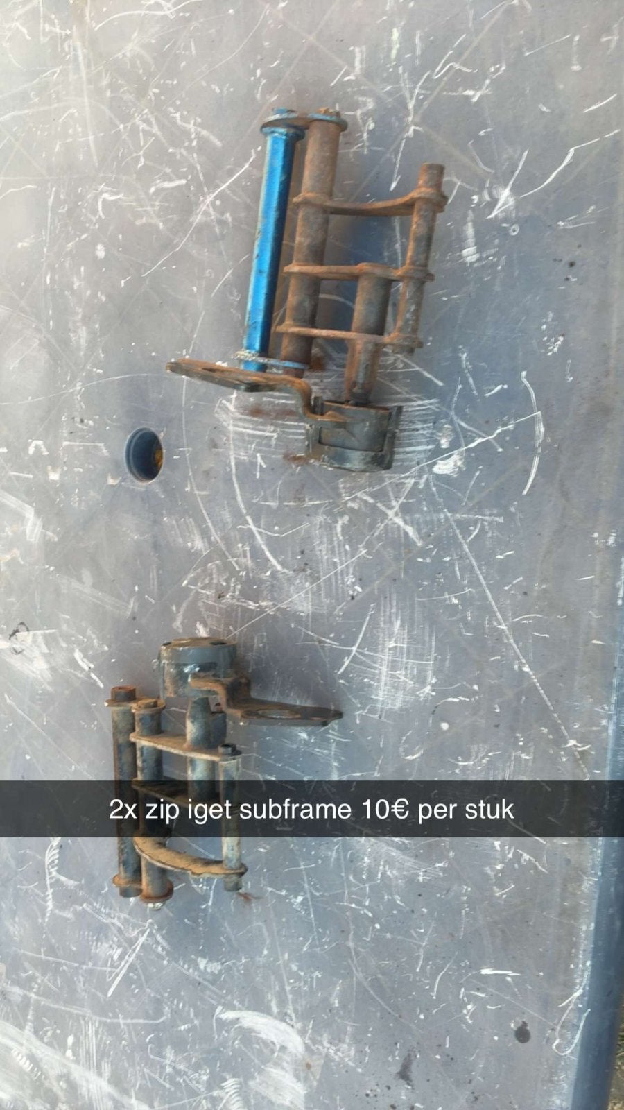 2x piaggio iget subframe, Ophalen, Zo goed als nieuw, Frame, Piaggio
