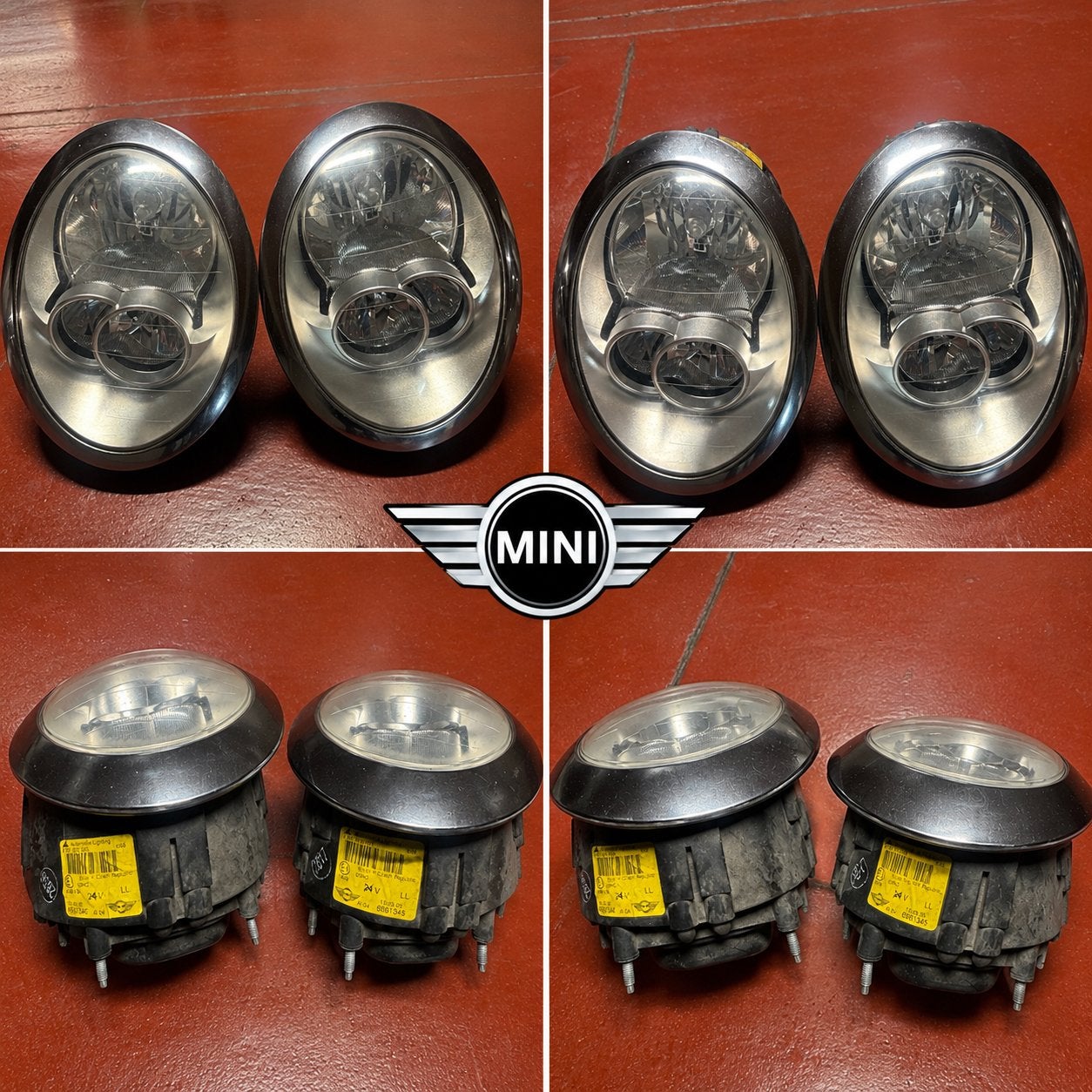 Phares avant MINI Cooper Phase 2 – 2002 à 2006, Autos : Pièces & Accessoires, Enlèvement, Mini