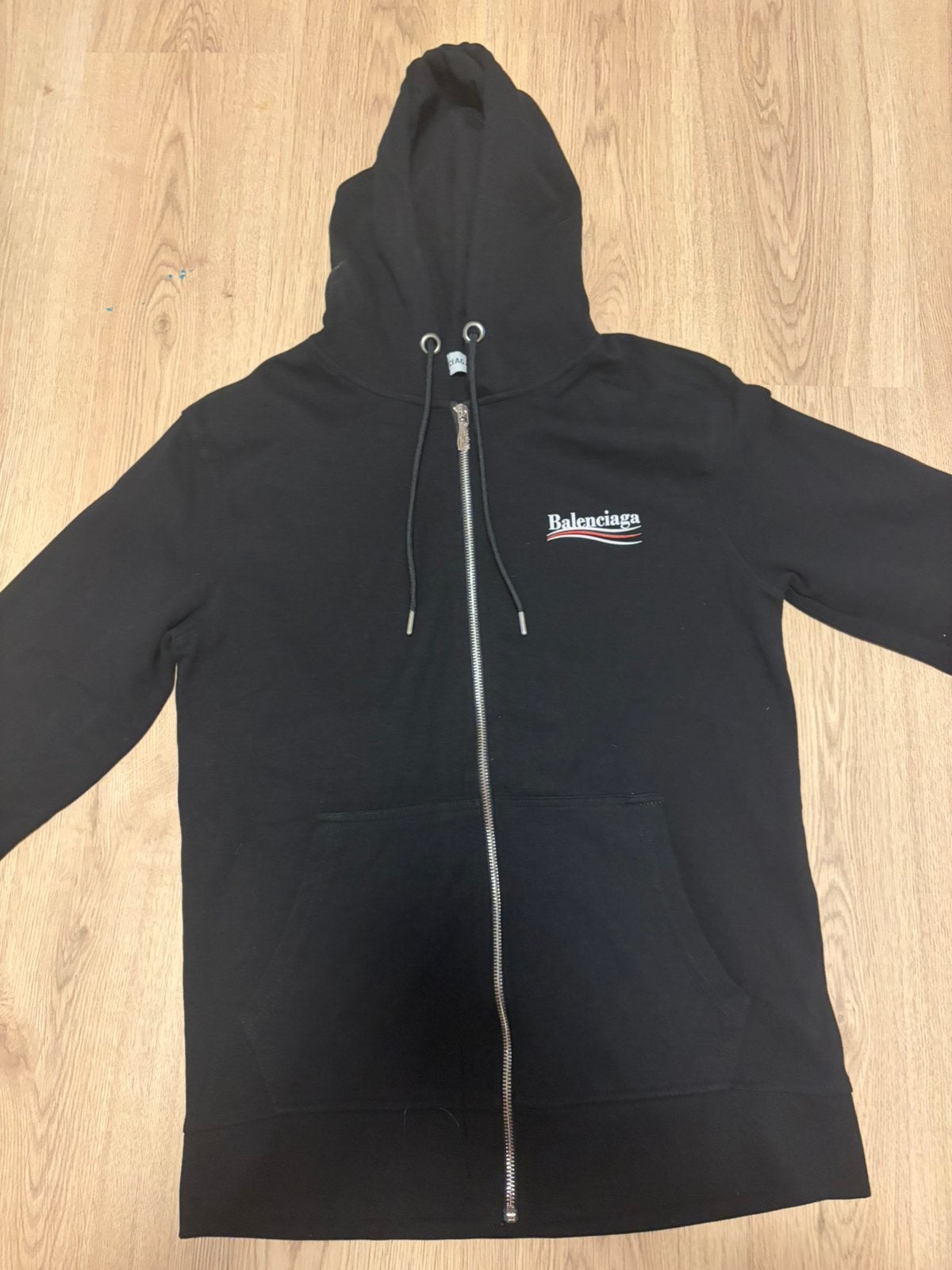 Zwarte balenciaga trui, Kleding | Heren, Truien en Vesten, Ophalen of Verzenden, Zo goed als nieuw, Maat 48/50 (M)