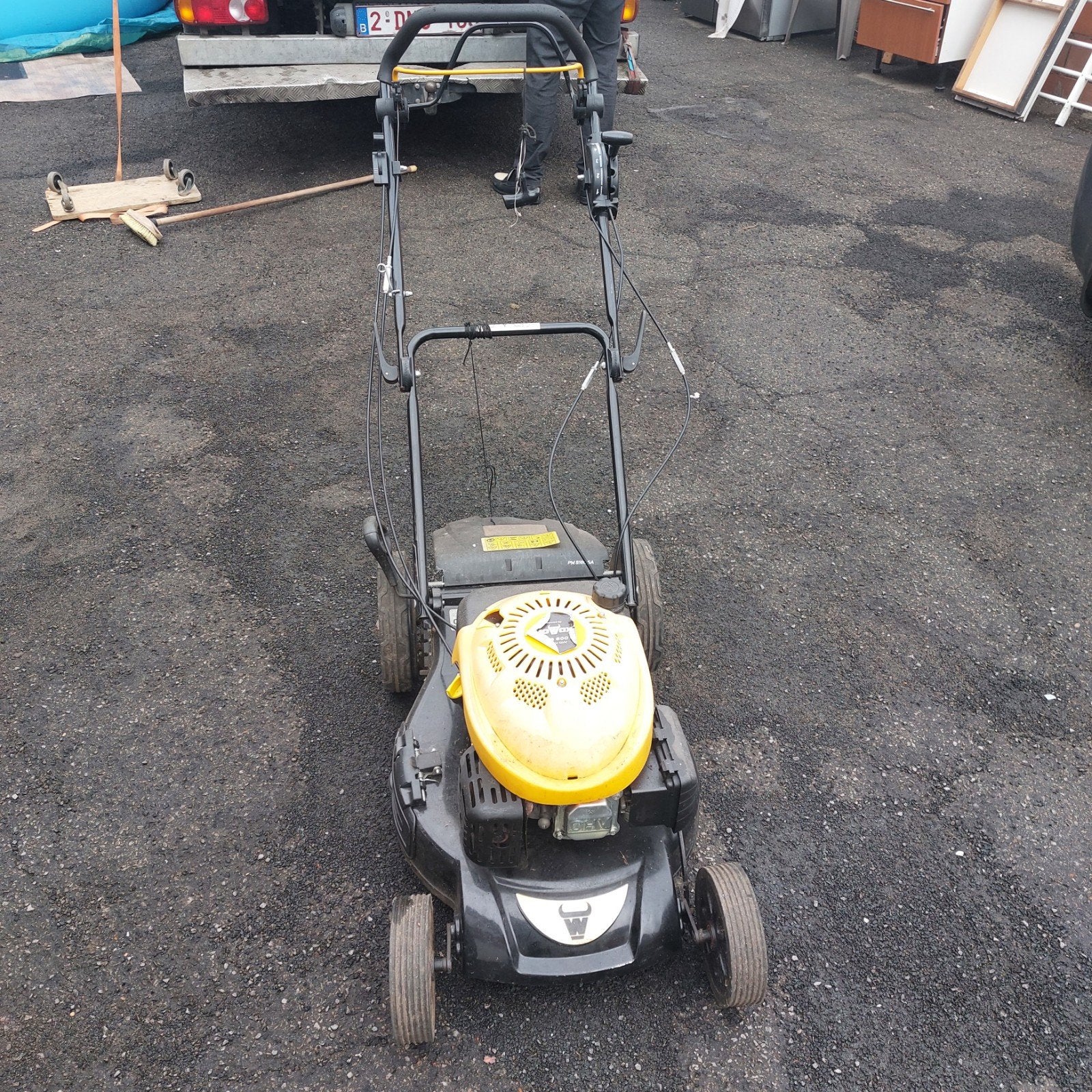 grasmaaier benzine mowox do 600 173cc, Tuin en Terras, Grasmaaiers, Ophalen
