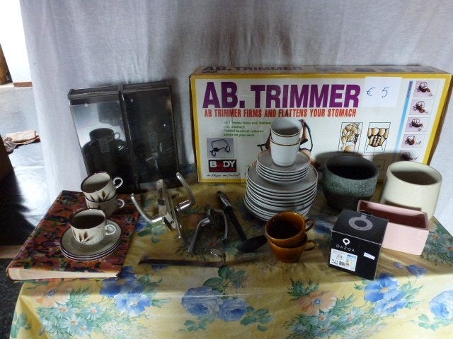 Rommelmarktspullen. Lot nr. 3, Diversen, Ophalen