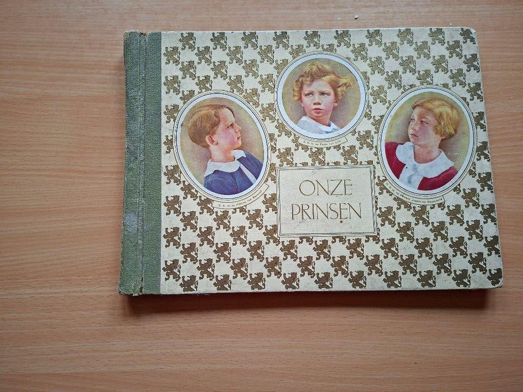 Verzamel album "onze prinsen", Collections, Enlèvement, Utilisé, Autres types