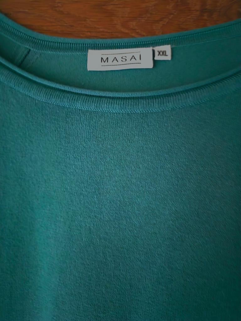 Pull bleu sarcelle, Enlèvement ou Envoi, Comme neuf, Vert, Masai