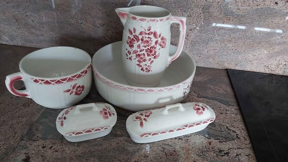 Lampettenset compleet, Antiek en Kunst, Antiek | Servies compleet, Ophalen