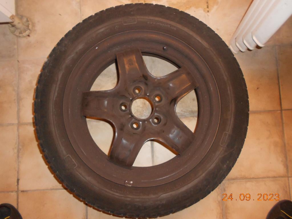 1 winterband 205/55 R16 T 91 voor bv RESERVEwiel, Auto-onderdelen, Banden en Velgen, Ophalen, Gebruikt, 16 inch, Banden en Velgen