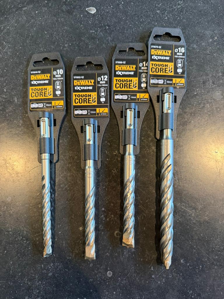 Betonboren DeWalt 10/12/14/16 mm, Doe-het-zelf en Bouw, Ophalen, Nieuw