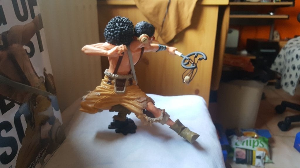 Figurine Usopp, Collections, Statues & Figurines, Comme neuf, Autres types, Enlèvement ou Envoi