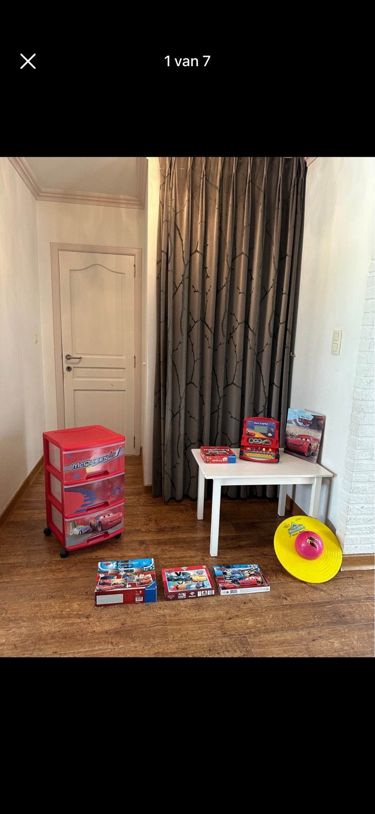 Cars pakket Vtech Curver Ravensburger puzzel puzzels memory, Ophalen, Zo goed als nieuw