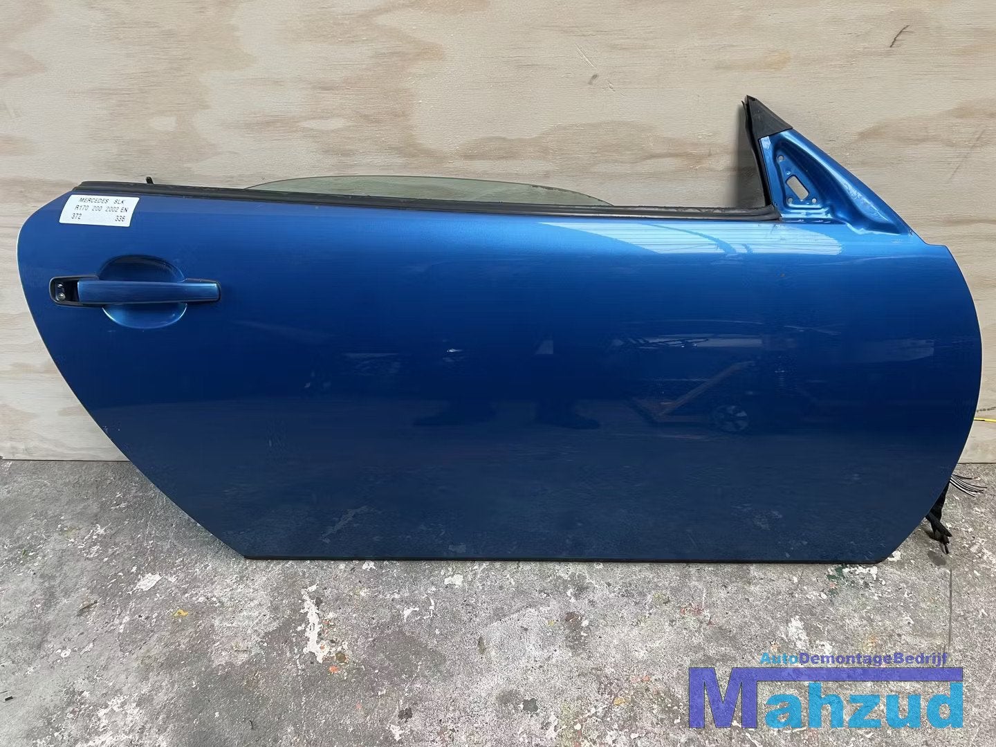 MERCEDES SLK R170 blauw 372 rechts deur portier 2000-2004, Mercedes-Benz AG, Mercedes-Benz, Utilisé, Mercedesstrasse 120
70372  Stuttgart, DE