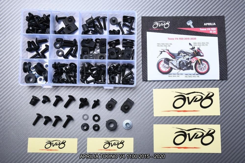 Kit visserie spécifique pour APRILIA TUONO V4 1100 2015 2020, Motos, Enlèvement ou Envoi, Neuf
