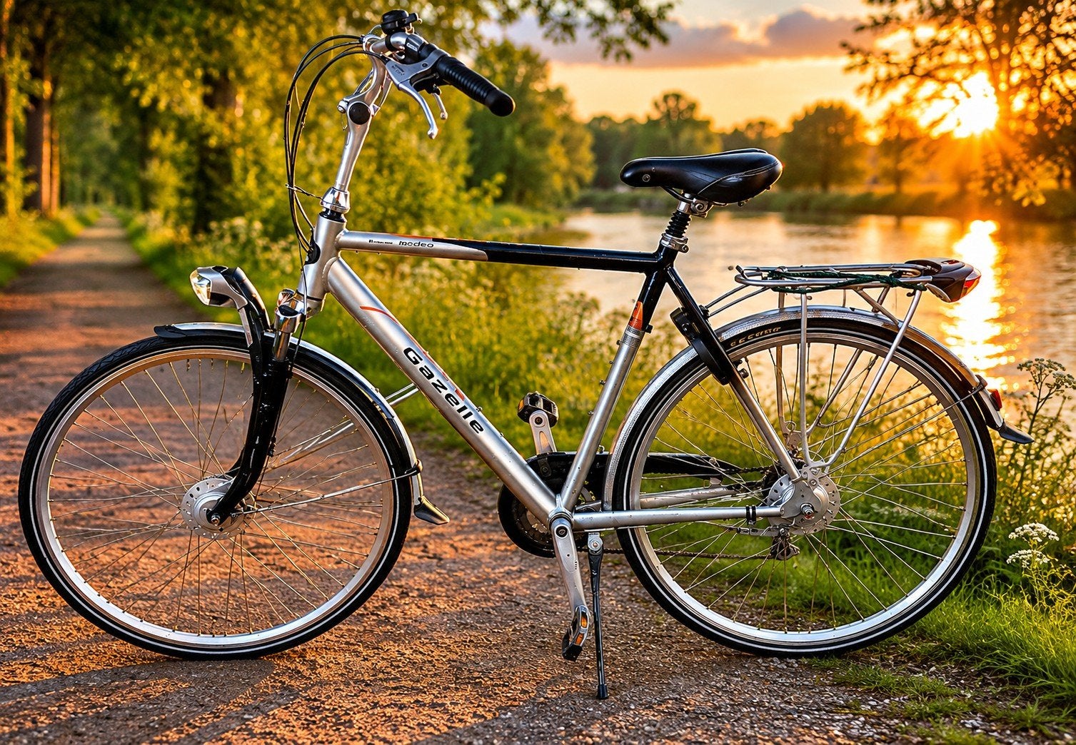 Vélo Gazelle Medeo Excellent - Freins neufs - Excellent état, Enlèvement, Comme neuf, Gazelle, Vitesses