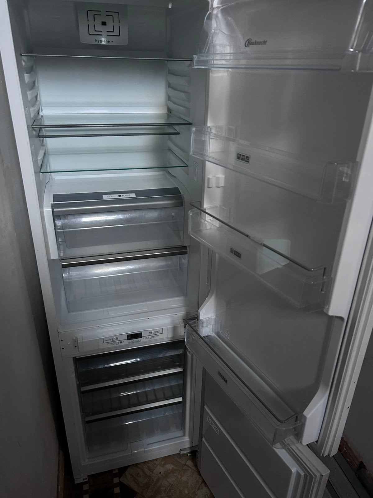 Réfrigérateur encastré avec congélateur, 160 cm ou plus, Enlèvement, Utilisé, 200 litres ou plus