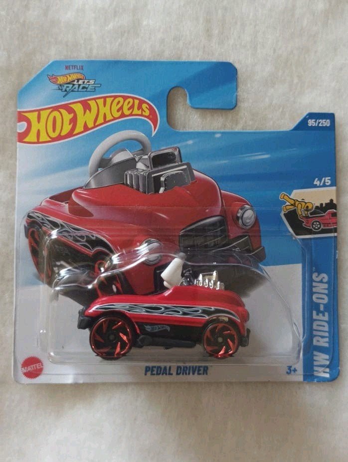 Hot wheels treasure hunt pedal driver, Ophalen of Verzenden