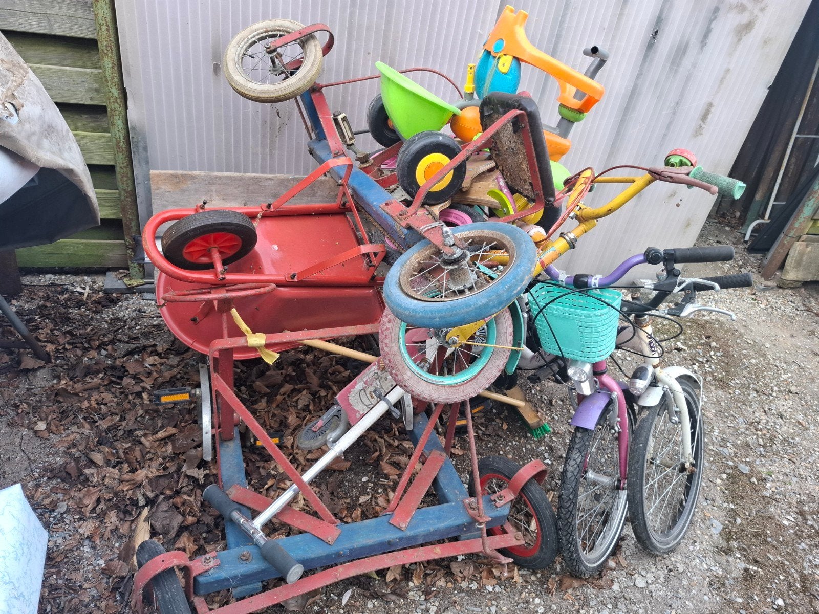 Kinderfietsen en go-carts, Fietsen en Brommers, Ophalen
