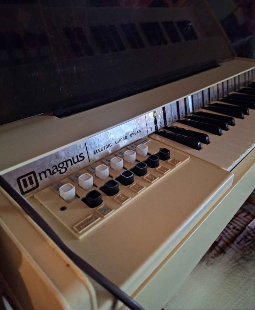 Vintage Magnus orgel, Muziek en Instrumenten, Ophalen, Zo goed als nieuw, Orgel