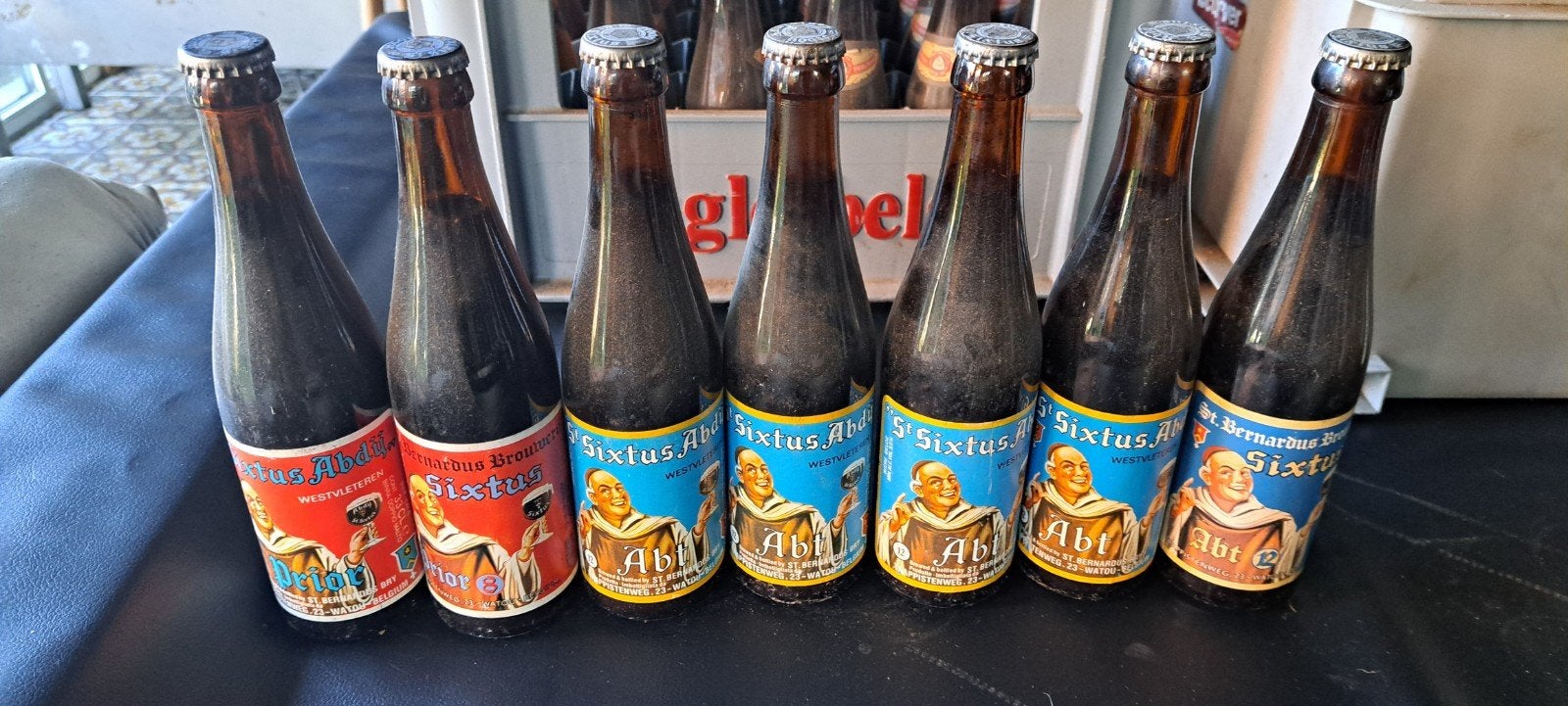 Oude flesjes sixtus westvleteren trappist, Verzamelen, Ophalen of Verzenden, Flesje(s)