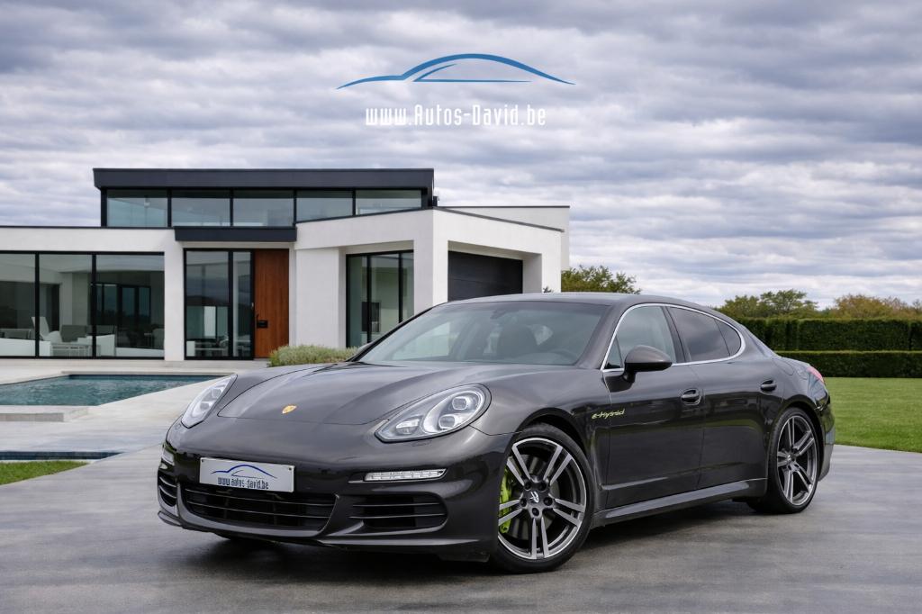 Porsche Panamera S E-Hybrid Plug-in 3.0i V6 Tiptronic, Autos, Porsche, Cuir, Argent ou Gris, Achat, Euro 6