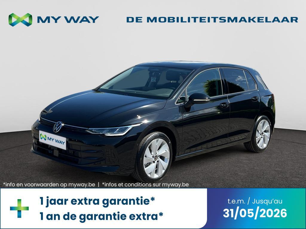 Volkswagen Golf VIII Golf 1.5 TSI United, Auto's, Volkswagen, Zwart, Handgeschakeld, Golf, Stadsauto