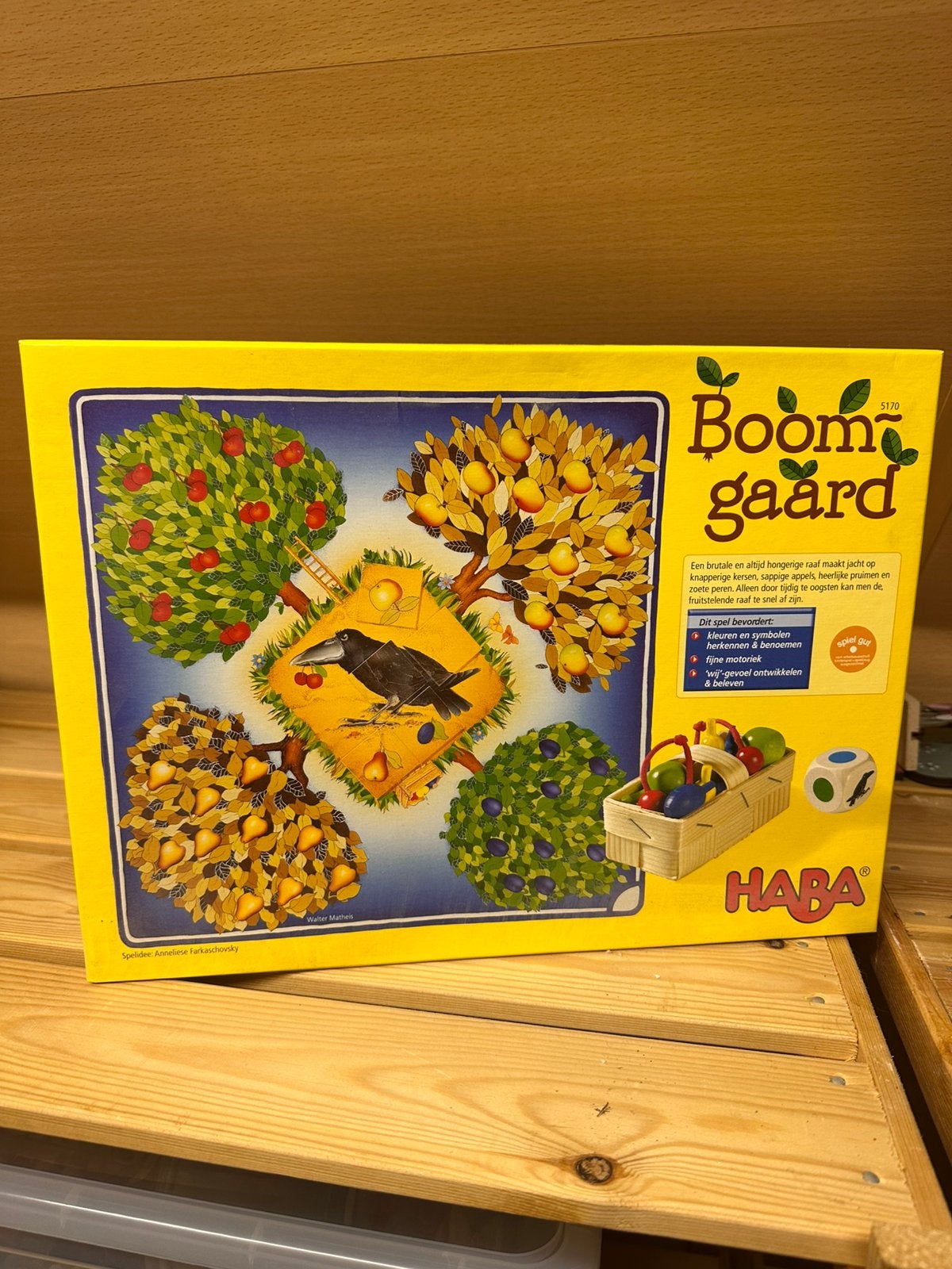 Haba Boomgaard, Ophalen, Zo goed als nieuw