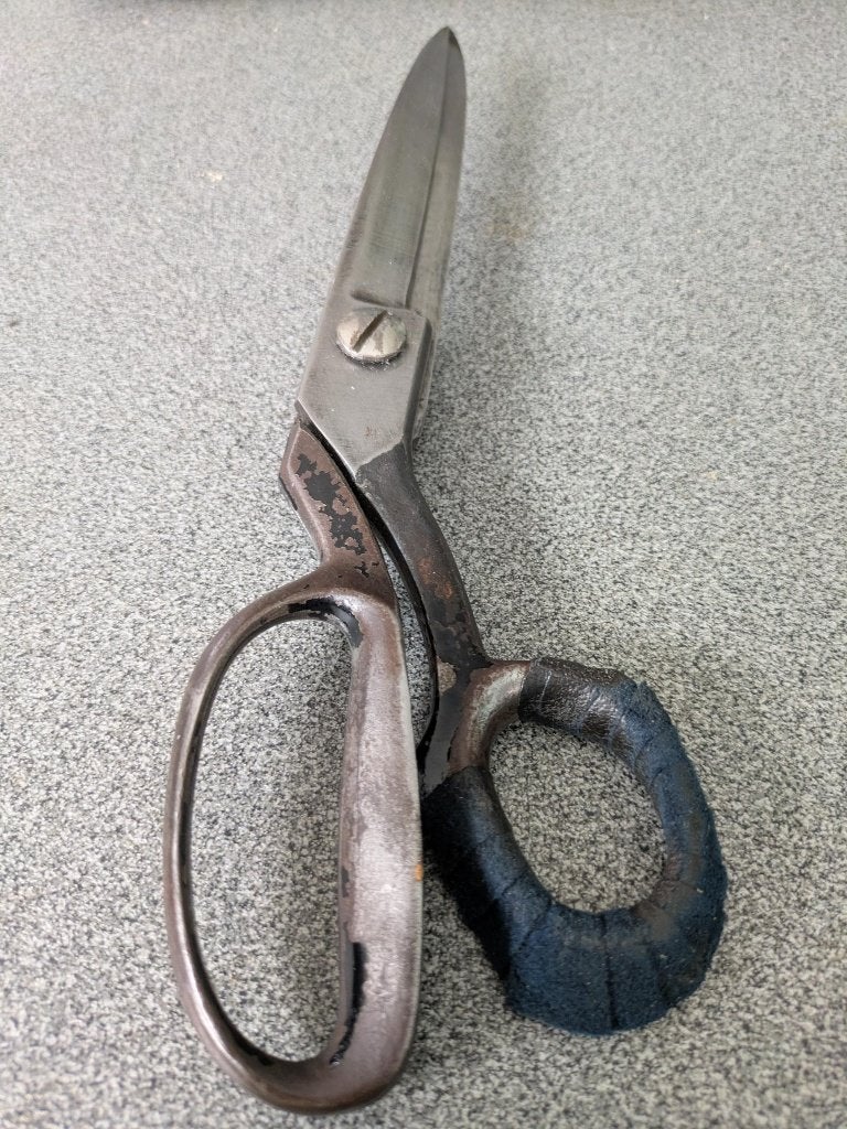 vintage kleermakersschaar, Enlèvement ou Envoi, Utilisé, Autres types