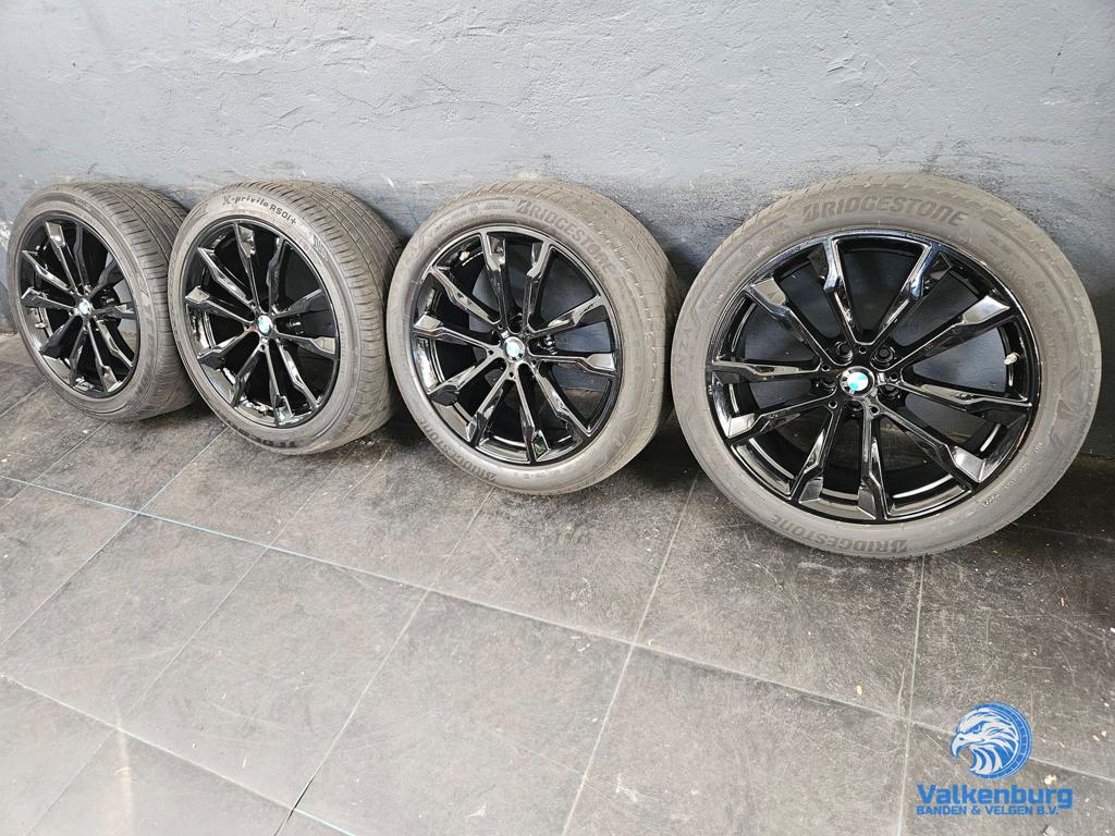 Originele BMW X3 X4 G01 G02 Style 699M 20 inch breedset zwar, Autos : Pièces & Accessoires, Pneus & Jantes, Pneus et Jantes, 245 mm