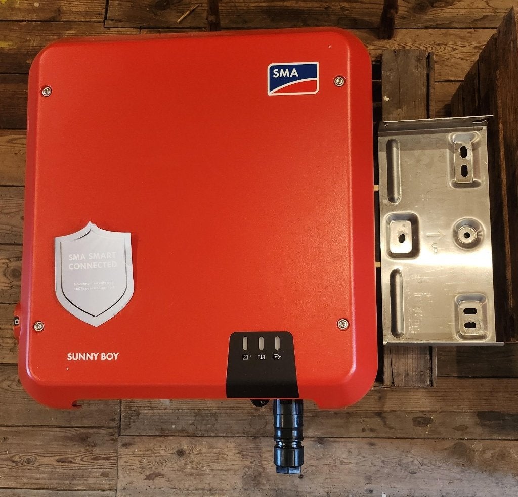 SMA OMVORMER 5KW, Ophalen