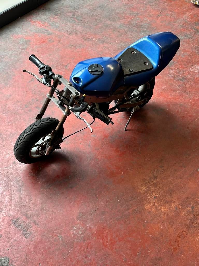 Pocketbike, Ophalen, Zo goed als nieuw