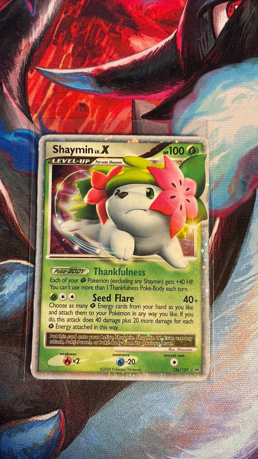 Shaymin Lv. X 126/127, Enlèvement ou Envoi, Comme neuf