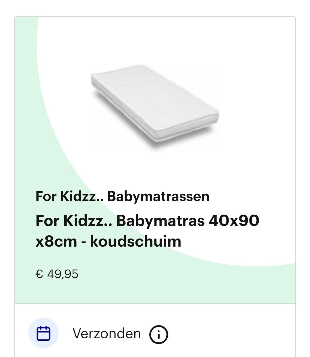 babywieg, Nieuwe matras en alles erbij lakens deken..., Ophalen, Zo goed als nieuw, Wieg