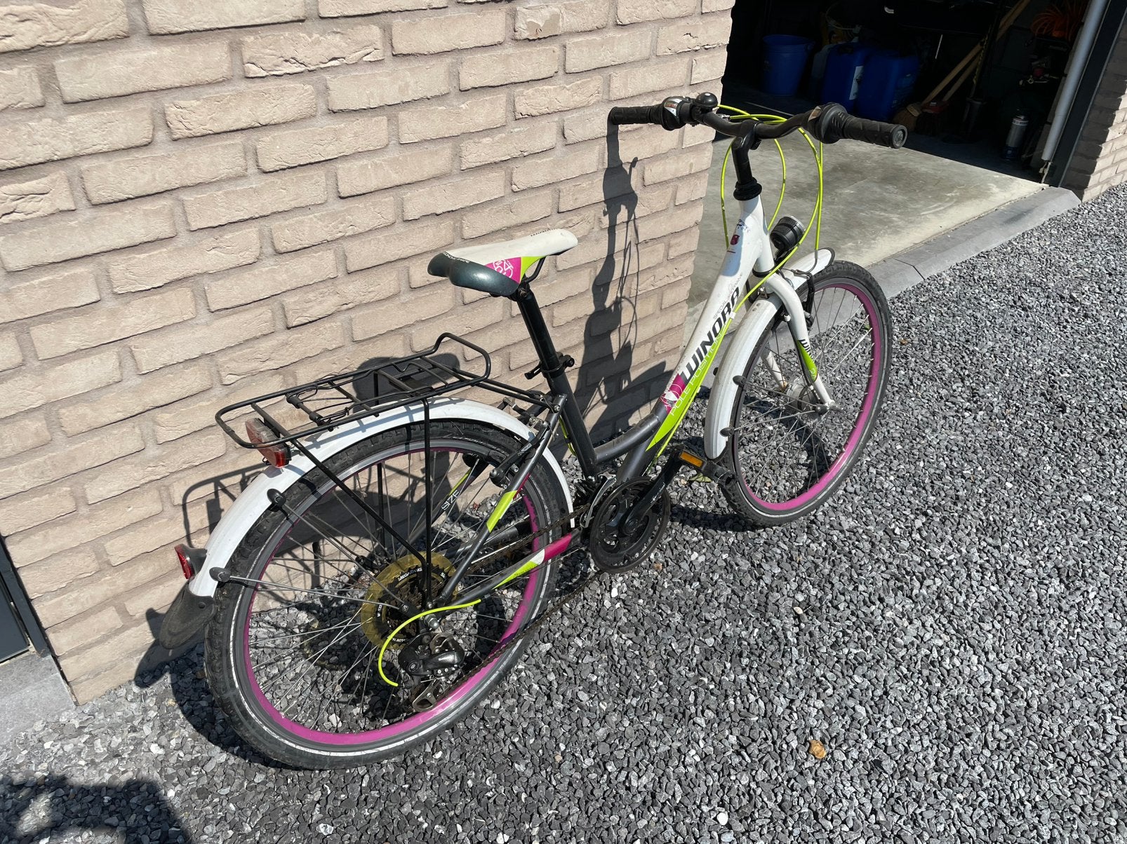 Winora kinderfiets, Ophalen, Gebruikt, Velgrem, Versnellingen