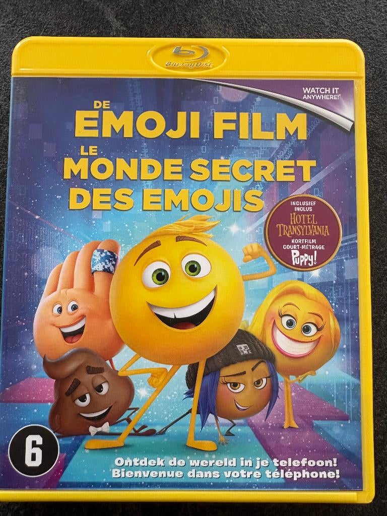 The Emoji Movie Blu-ray, Cd's en Dvd's, Blu-ray, Ophalen of Verzenden, Zo goed als nieuw, Kinderen en Jeugd