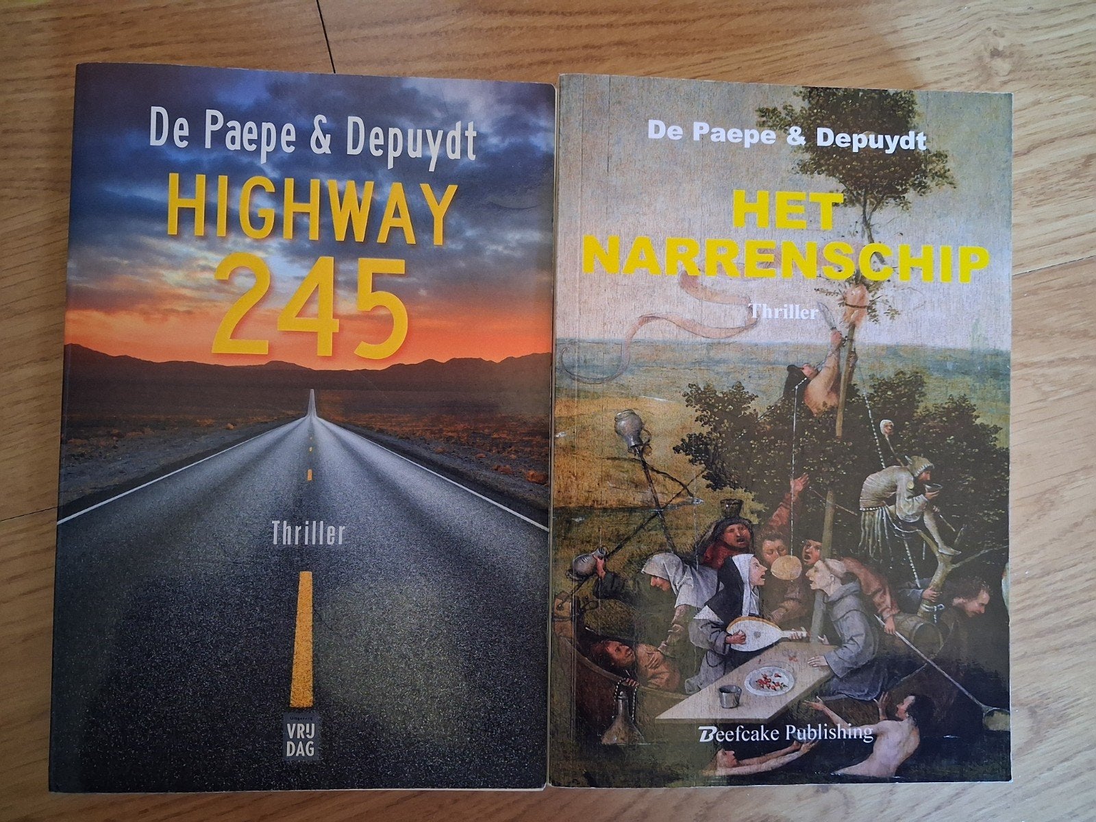 De Paepe&Depuydt, 2 thrillers, Enlèvement ou Envoi