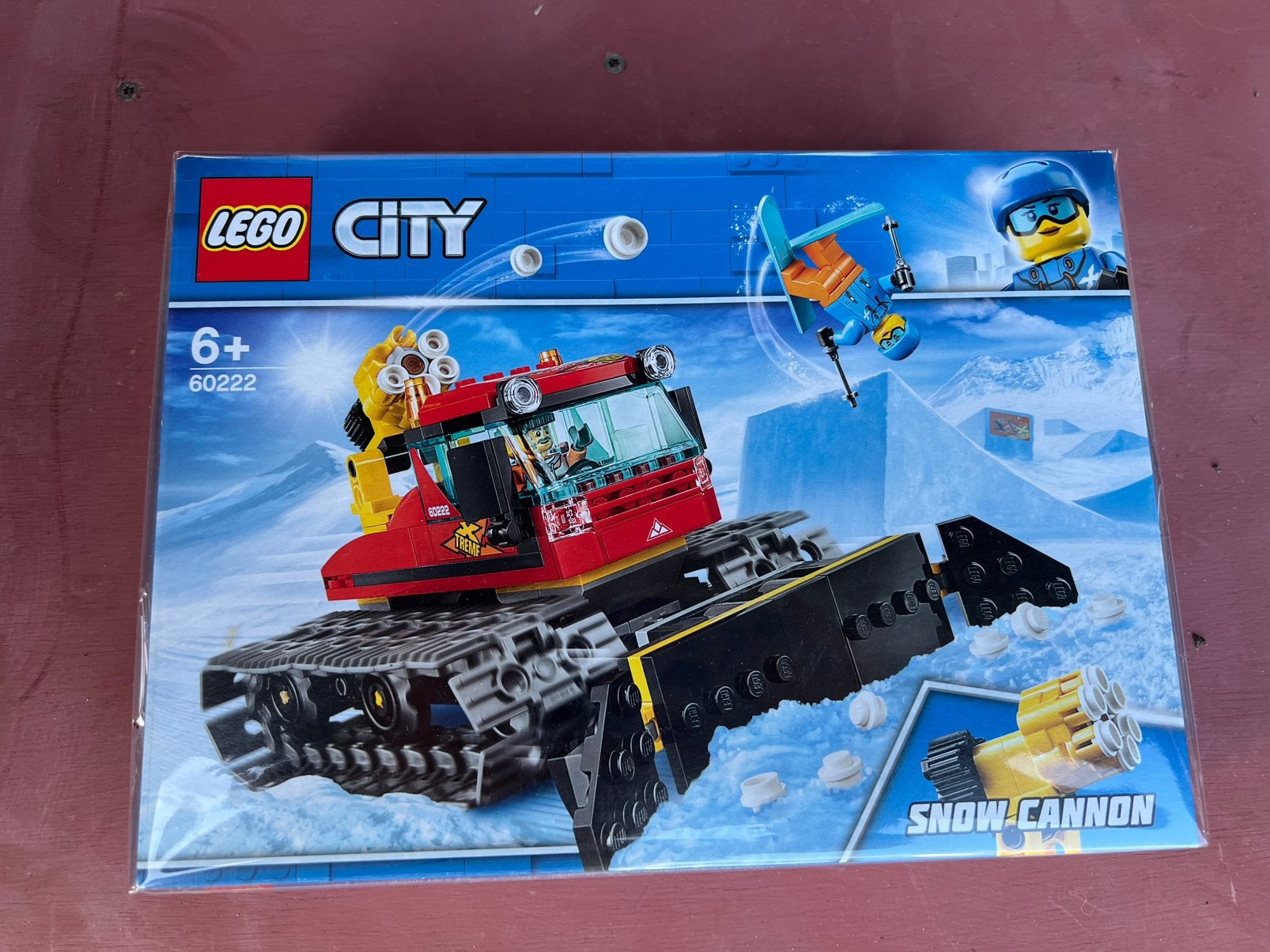 Lego 60220 sneeuwruimer, Ophalen, Zo goed als nieuw, Compleet, Lego