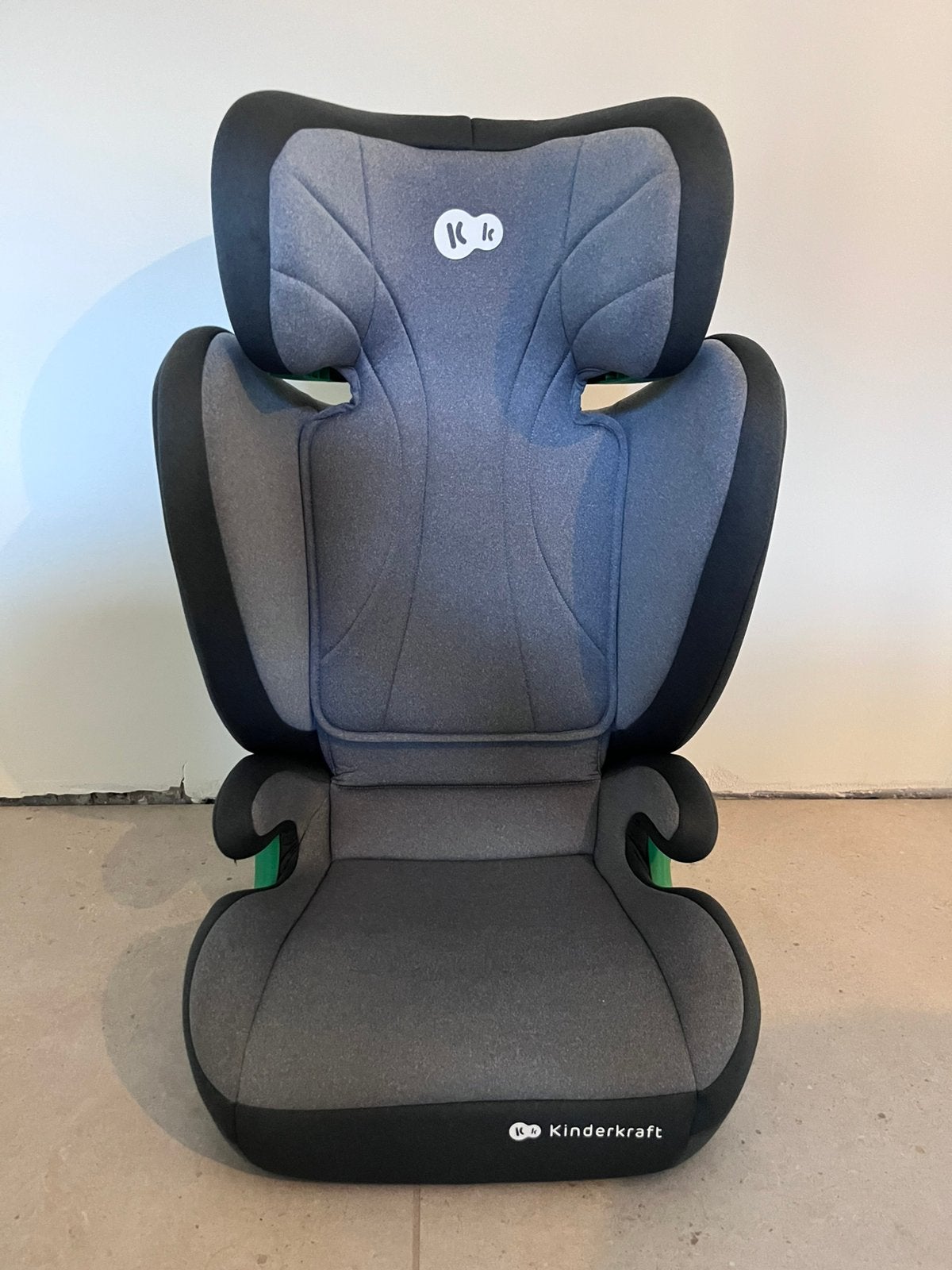 Grijze Kinderkraft autostoel Junior Fix 2 I-SIZE - Groep 2/3, Enlèvement, Comme neuf, Isofix