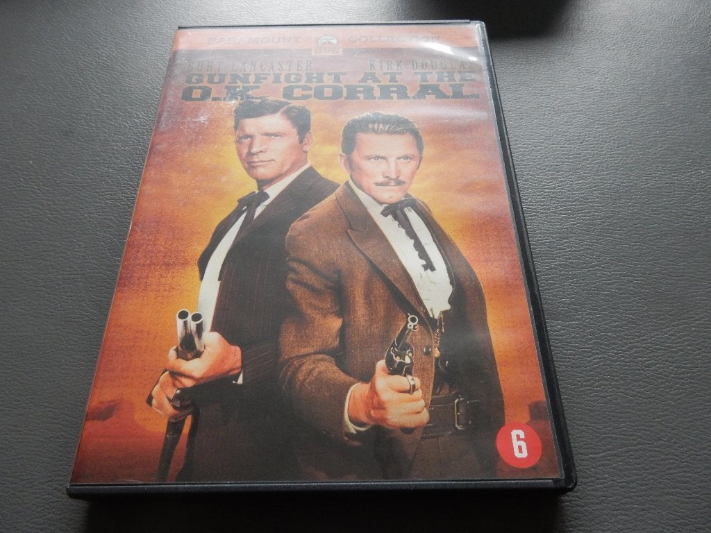 nr.921 - Dvd: gunfight at het o.k. corral - western- 1957, Engels, Nederlands, Overige genres, Ophalen of Verzenden