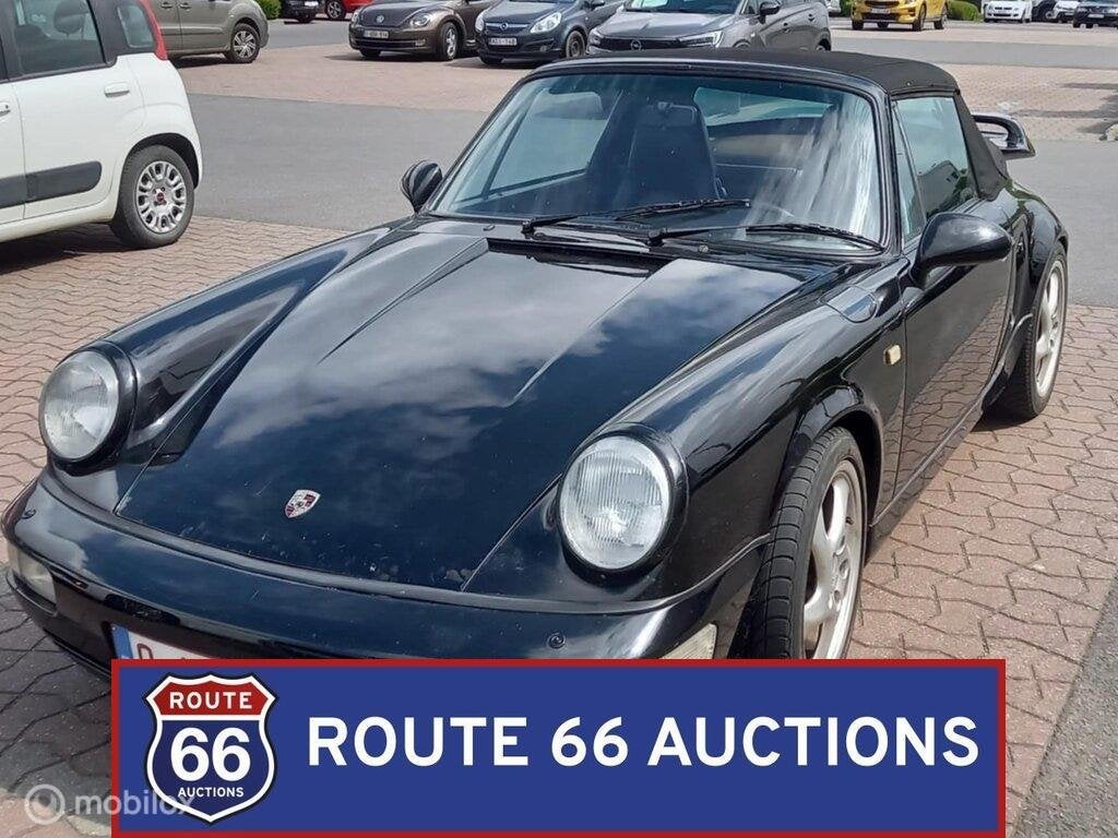 Porsche 911 Carrera Cabriolet | 1986 | Route 66 Auctions, Autos, Achat, Entreprise, Boîte manuelle, Autre carrosserie