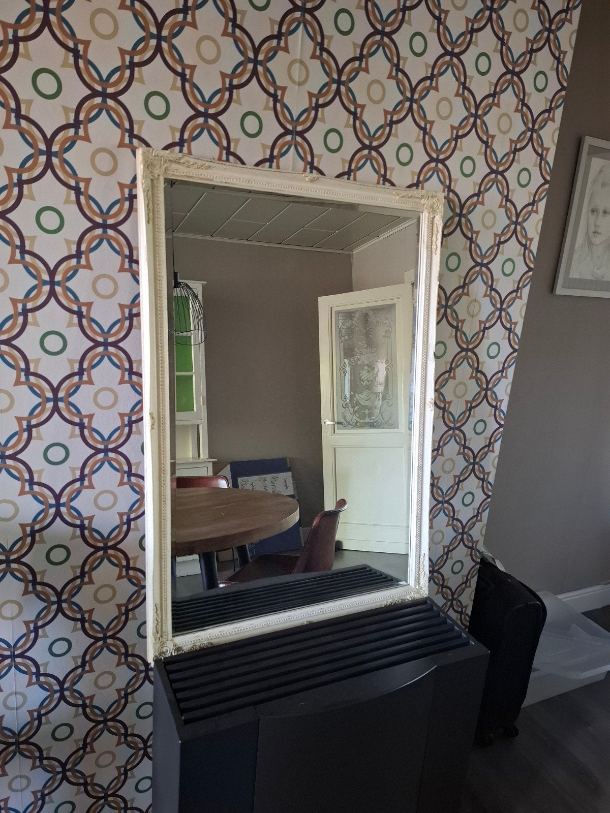 Mooie spiegel,  landelijke stijl., Huis en Inrichting, Woonaccessoires | Spiegels, Ophalen
